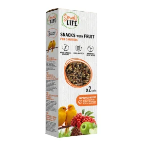 Small Life Barritas Snack con Fruta para canarios