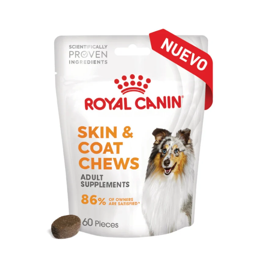 240 g Royal Canin Skin & Coat Chews Adult Suplemento nutricional para perros - Image 2