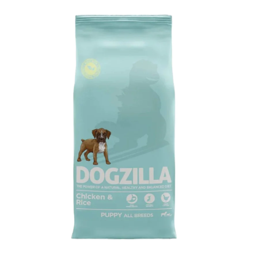 3 kg Dogzilla Puppy Pollo y Arroz pienso para perros