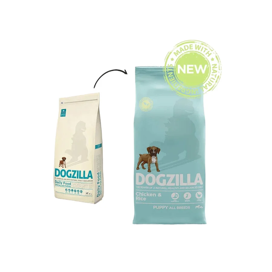 3 kg Dogzilla Puppy Pollo y Arroz pienso para perros - Image 2