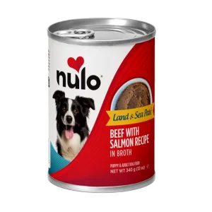 Nulo Ternera con Salmón Paté en Lata para perros