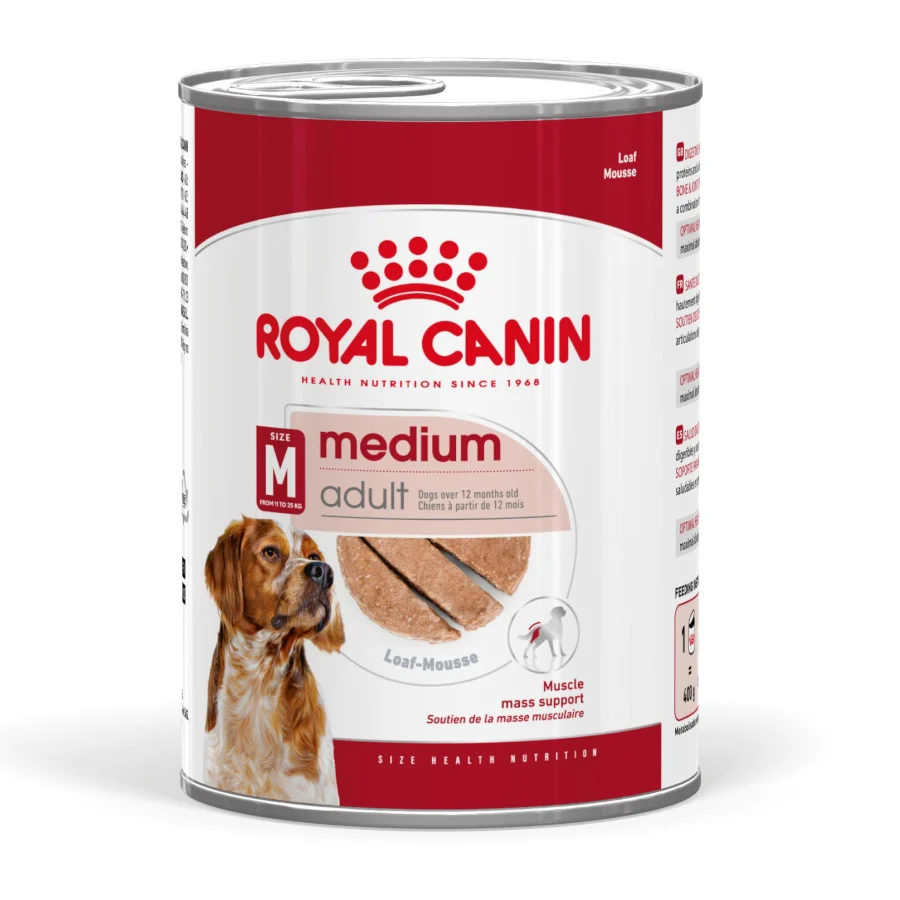 410 g Royal Canin Medium Adult Paté lata para perros