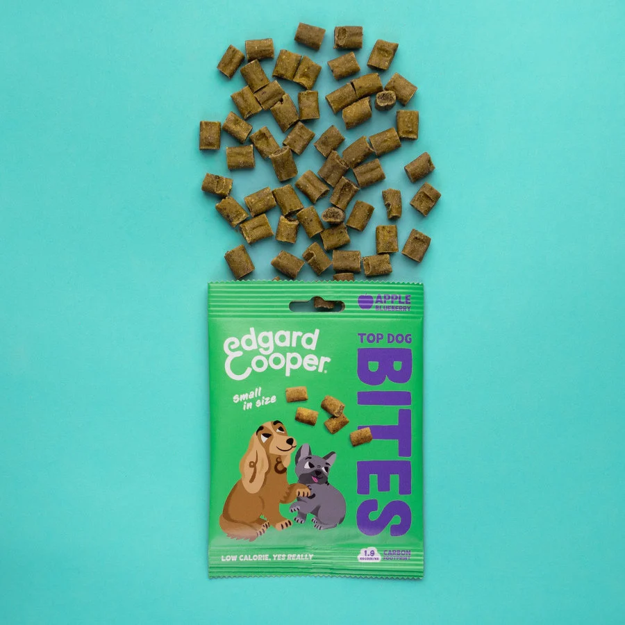50 g Edgard & Cooper Bocaditos Mini de Manzana snack para perros - Image 2