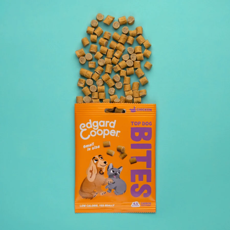 50 g Edgard & Cooper Bocaditos Mini de Pollo para perros - Image 2