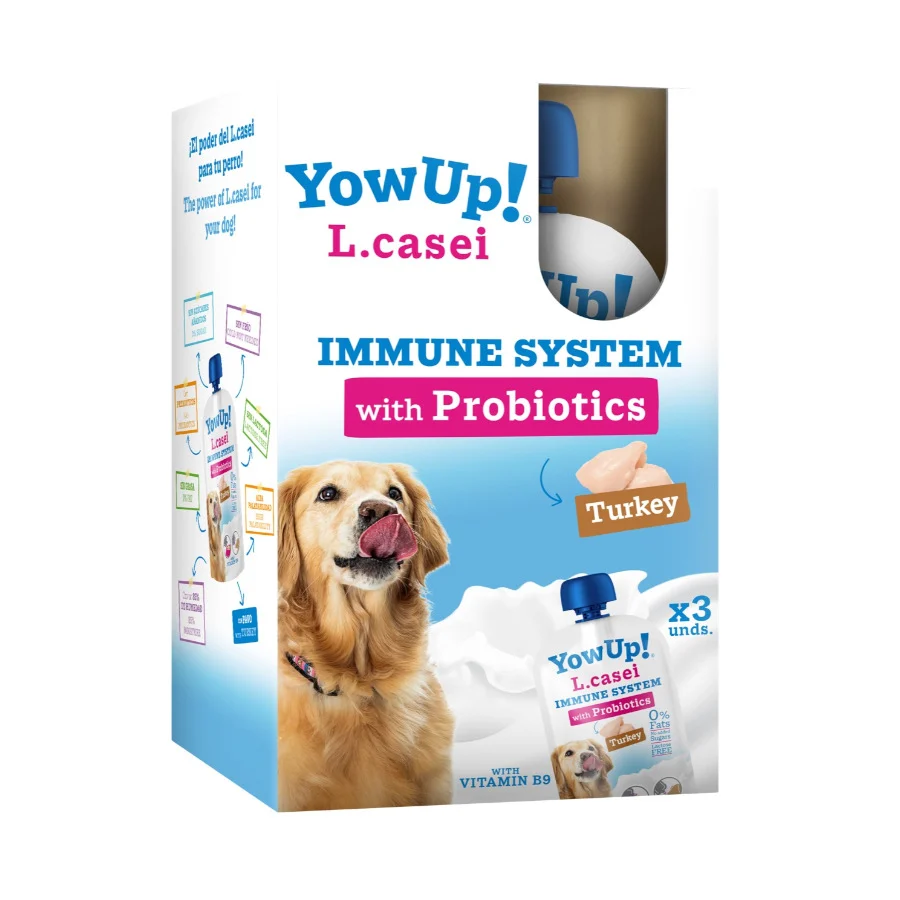 6 uds. x 115 g YowUp! L.casei Pavo yogur para perros ¡Pack Ahorro!