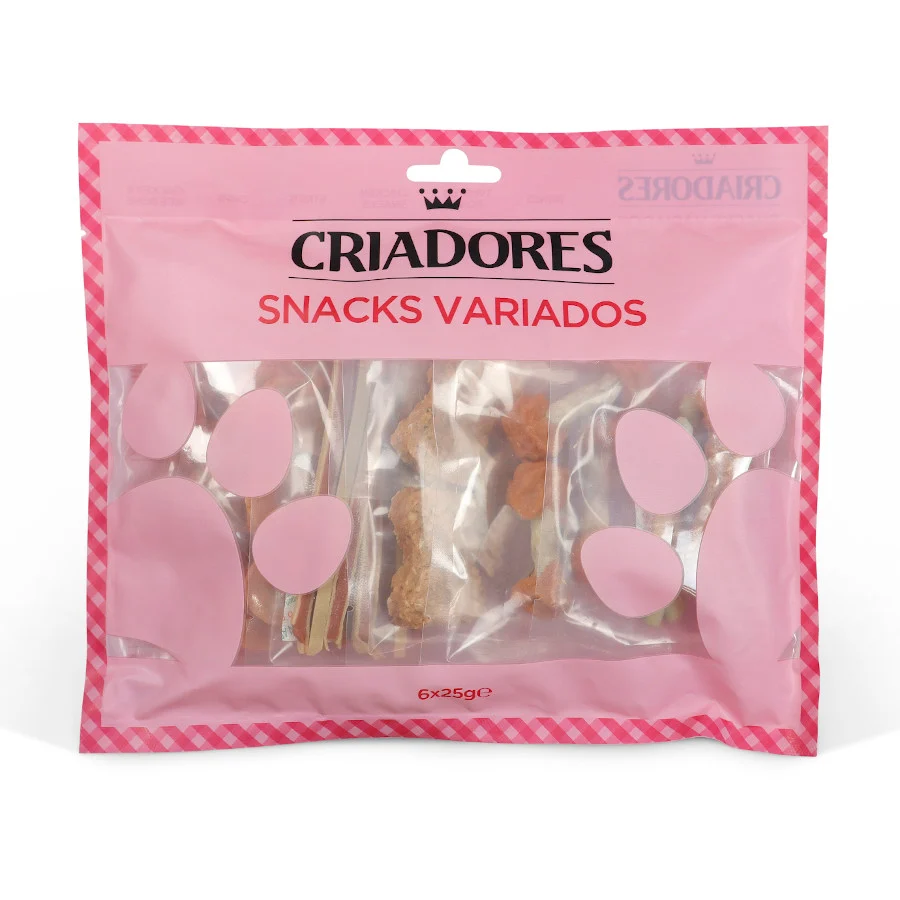 6 uds. x 25 g Criadores Snacks Variados para perros