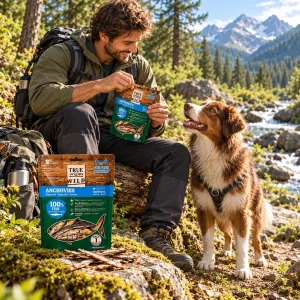 True Origins Boquerón Snack para perros