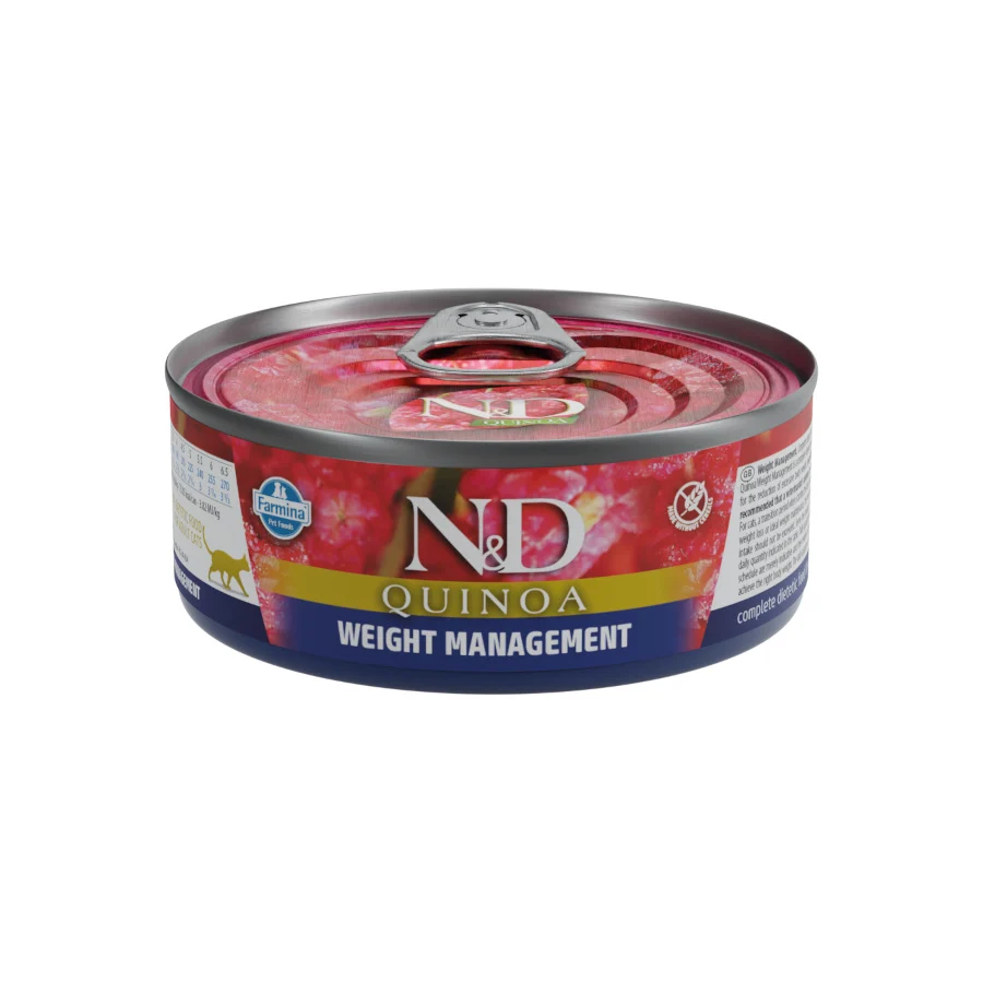 80 g Farmina N&D Control de Peso Quinoa lata para gatos