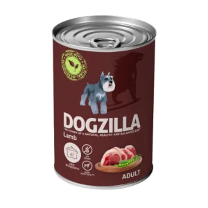 Dogzilla Cordero lata para perros