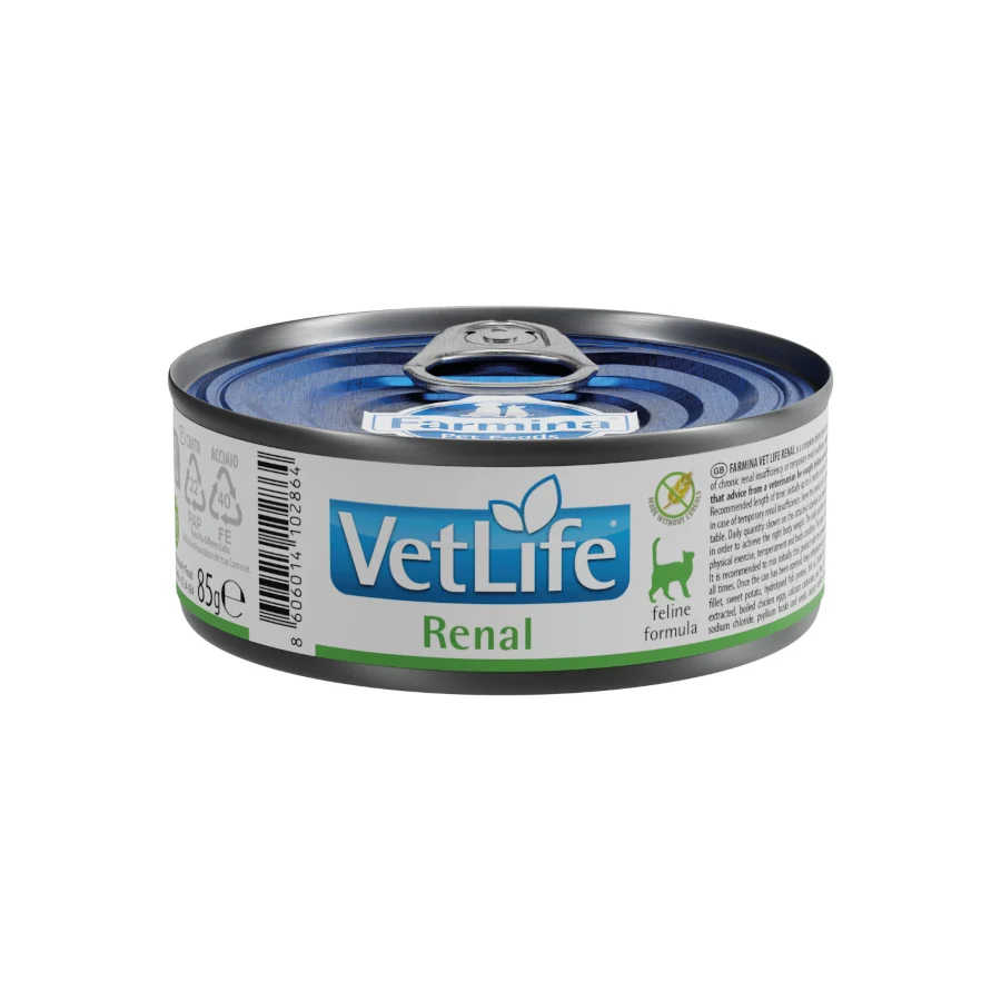 85 g Farmina Vet Life Renal lata para gatos
