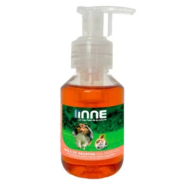 Aceite de salmón Nutrivet Inne para mascotas 100 ml