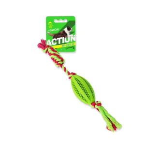 ACTION CANCAT PELOTA RUGBY CON SOGA