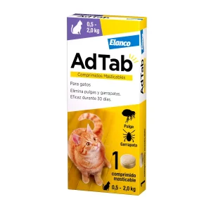 AdTab Comprimidos Masticables Antiparasitarios para gatos