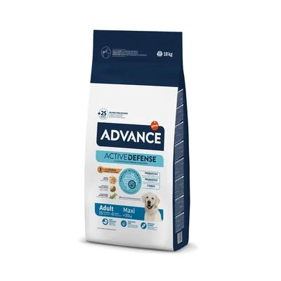 Advance 18 kg Medium y Maxi en formato ahorro Maxi Adult pollo y arroz - 18 kg