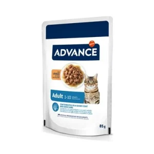 Advance Feline Adult con pollo comida húmeda para gatos 12 x 85 g