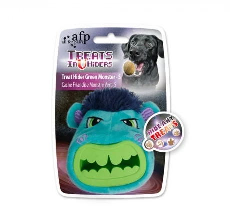Afp treat hider monster green