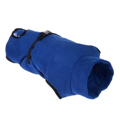 Albornoz de microfibra para perros S: 39 cm aprox.