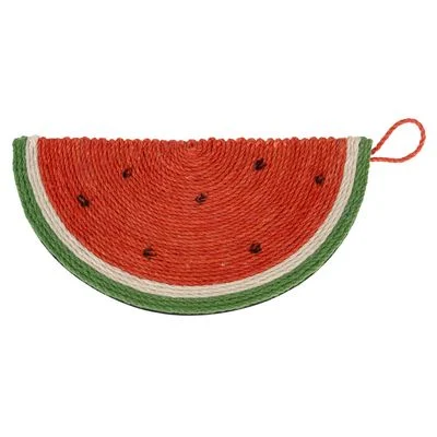 Alfombrilla rascador TIAKI Watermelon rojo