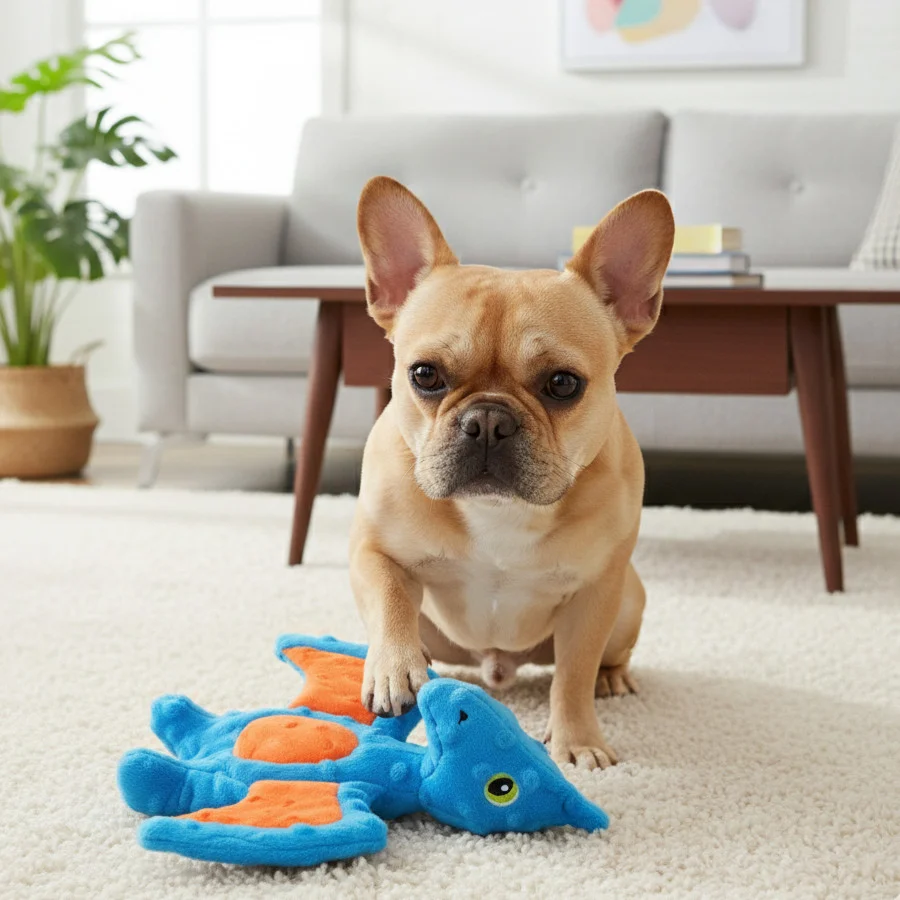All For Paws My T Rex Azul Juguete para perros - Image 2