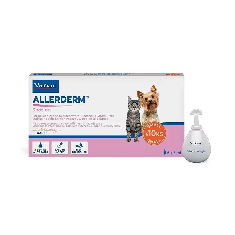 ALLERDERM SPOT ON 6X2ML PERRO Y GATO