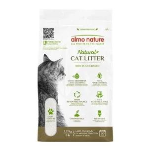 Almo Nature arena vegetal aglomerante para gatos 2,27 kg