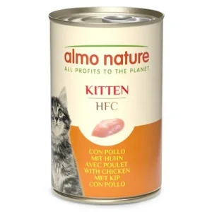 Almo Nature Classic HFC Kitten Pollo,(6 x 140 g)