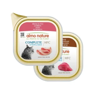Almo Nature HFC Complete Sterilised - Tarrina - Comida para gatos