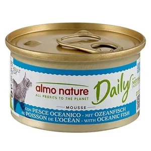 Almo Nature Daily Menu 24 x 85 g - Pack Ahorro Mousse con pescado del océano