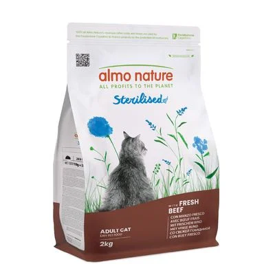 Almo Nature Functional Sterilised buey y arroz 2 kg