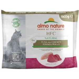 Almo Nature HFC 6 x 55 g Atún y pollo