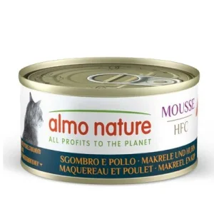 Almo Nature HFC Cat Mousse 6 x 70 g Caballa y pollo