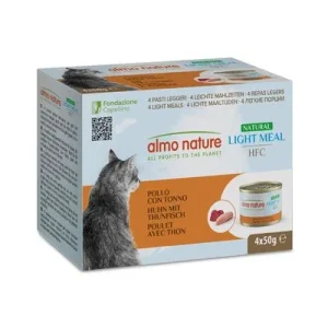 Almo Nature HFC Natural Light 24 x 50 g - Pack Ahorro Pollo y atún