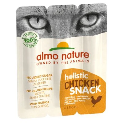 Almo Nature Holistic snack para gatos 15 g Pollo