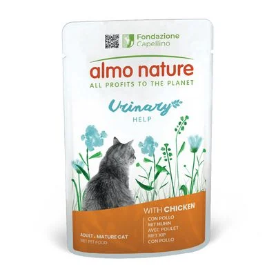 Almo Nature Holistic Urinary Help en bolsitas 6 x 70 g - Pollo