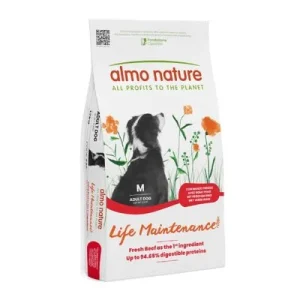 Almo Nature Life Maintenance Adult Medium con vacuno y arroz 12 kg