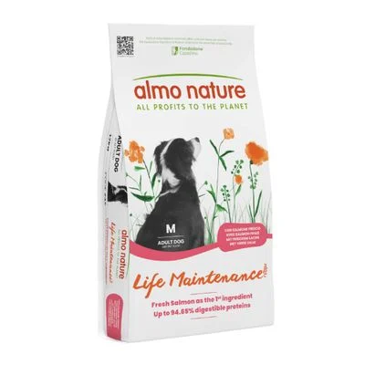 Almo Nature Life Maintenance Adult Medium salmón y arroz 12 kg