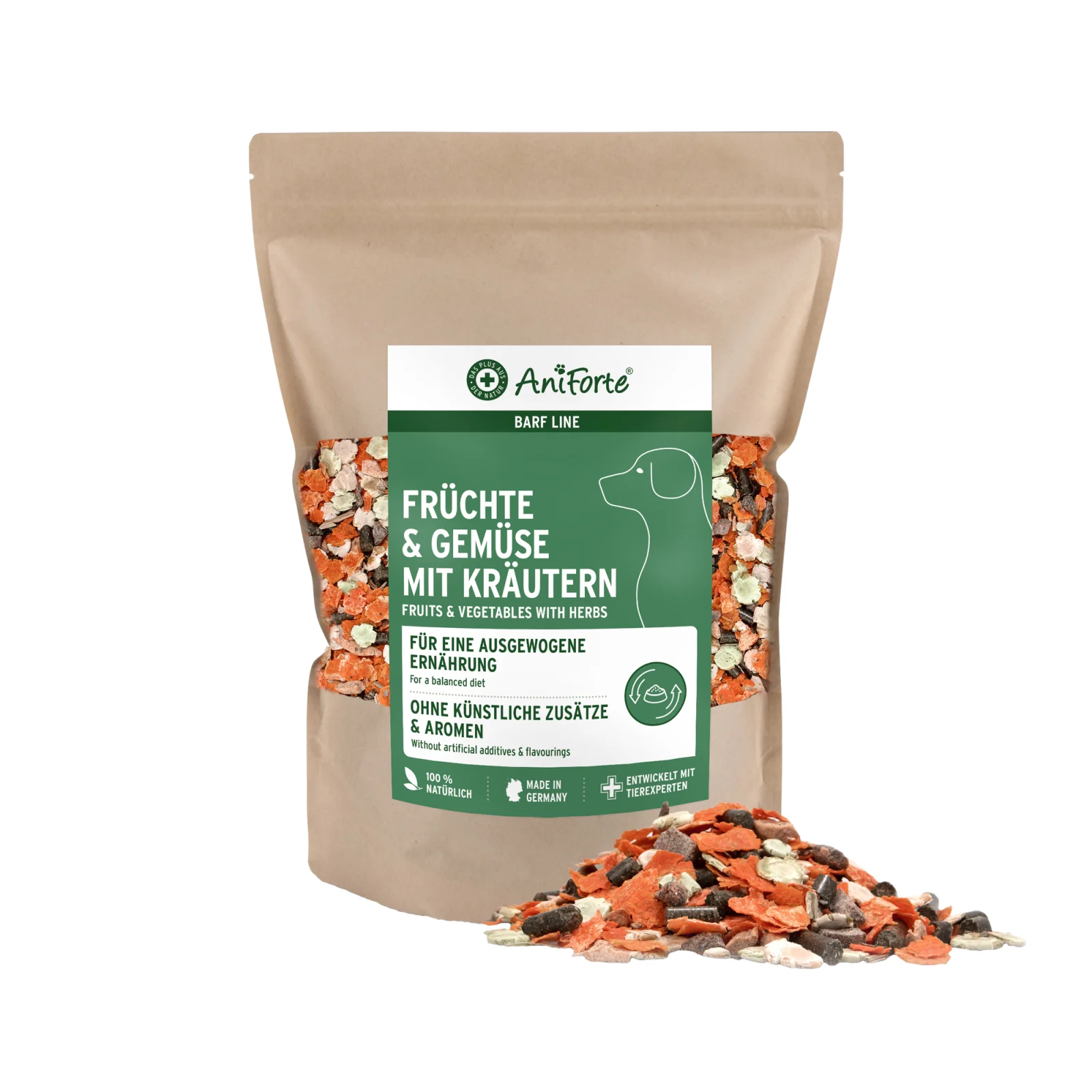 AniForte BARF-Line Fruta y Verduras con Hierbas