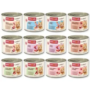 animonda Carny Adult 12 x 200 / 400 g - Pack de prueba Pack mixto de ave (12 x 200 g)