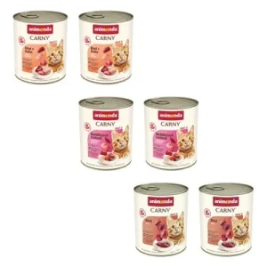 animonda Carny Adult 12 x 800 g - Pack Ahorro Pack mixto de vacuno