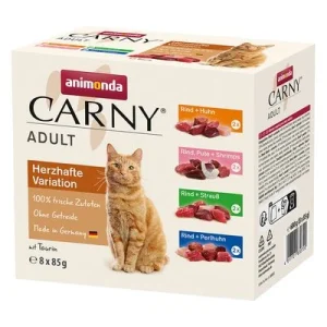 animonda Carny Adult 8 x 85 g en bolsitas