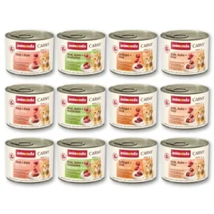 animonda Carny Kitten 12 x 200 g - Pack de prueba Pack mixto (4 variedades)