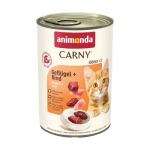 animonda Carny Kitten 12 x 400 g 12 x 400 g - Ave y vacuno