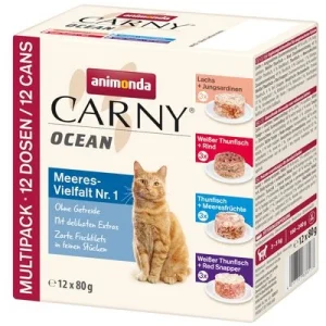 animonda Carny Ocean 12 x 80 g Pack mixto (4 variedades)