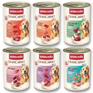 animonda GranCarno Original Adult 6 x 400 g Pack mixto I