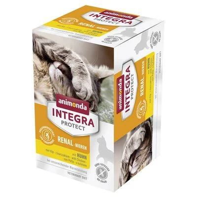animonda Integra Protect Adult Renal 24 x 100 g para gatos - Pack Ahorro Pollo