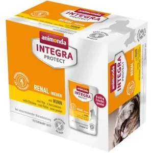 animonda Integra Protect Adult Renal 8 x 85 g para gatos Con pollo