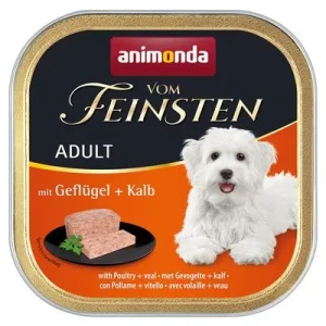 Animonda vom Feinsten 12 x 150 g - Pack Ahorro Adult sin cereales: Ave y ternera