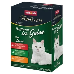 animonda vom Feinsten Adult Raffinesse en gelatina 12 x 85 g