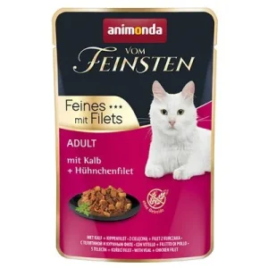 animonda Vom Feinsten Adulto 18 x 85 g Con ternera y filete de pollo