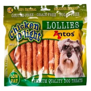 Antos Chicken D’light Lollies 400 gr